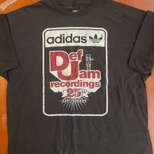 **Adidas x Def Jam Records 25th Anniversary Limited Edition T-Shirt - Size XL**